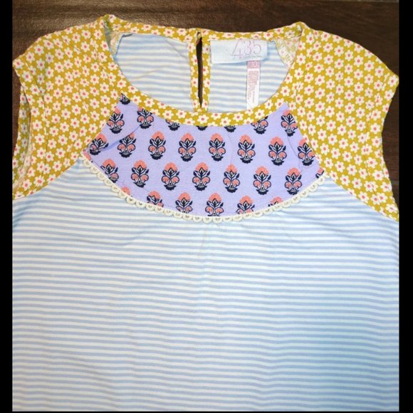 10 435 Matilda Jane Sharing Secrets Top Shirt Tank - Picture 4 of 8